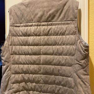 Brunello Cucinelli suede leather vest